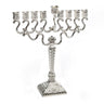 Silverplate Menorah Pillows Design 11"H (M-X5897)