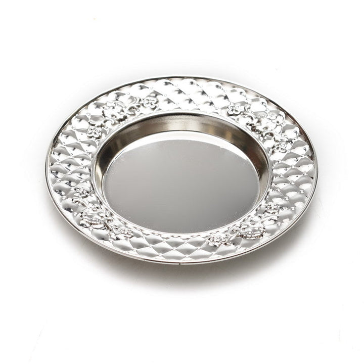 S/P Kiddush Cup Plate 4.5"-6 Pack