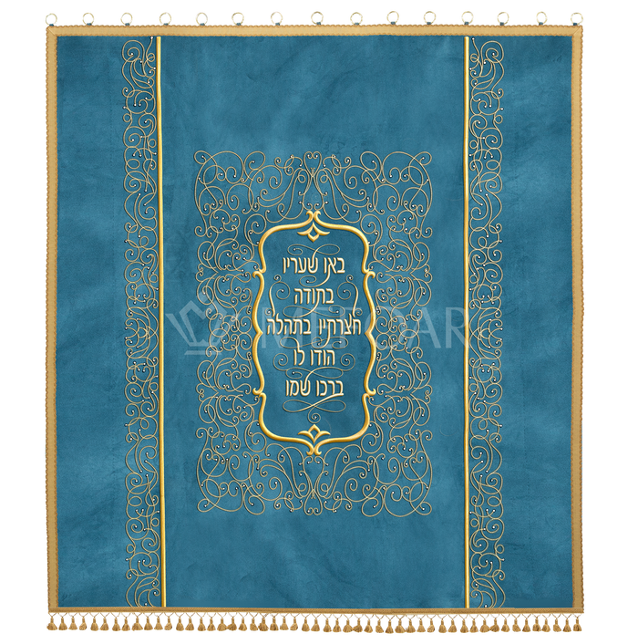 Velvet Torah Paroches - Style 4:A - Parochet & Ark Curtains