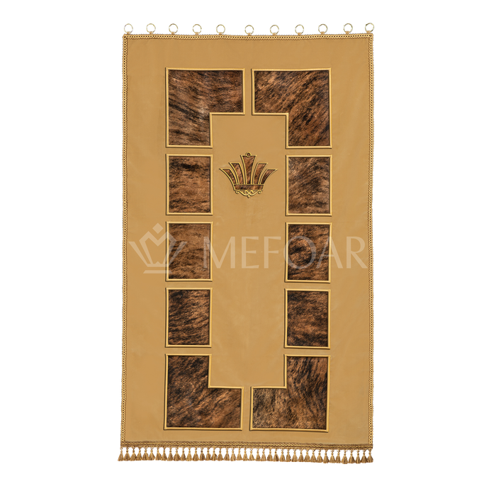 Velvet Torah Paroches - Style 26:F - Parochet & Ark Curtains