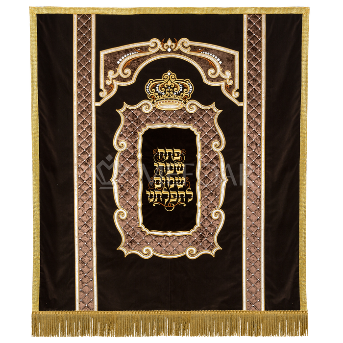 Velvet Torah Paroches - Style 1 - Parochet & Ark Curtains