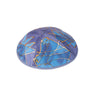 Blue Tribes Silk Painted Kippah
