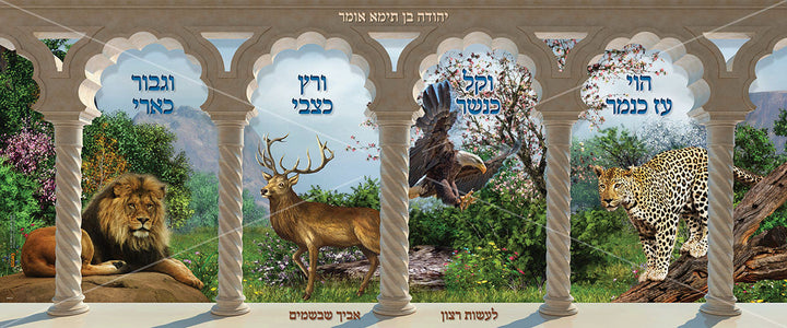 Extra Large Vinyl Poster 72" x 30"-Yehuda Ben Taima