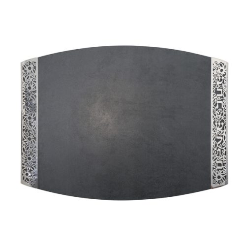 Yair Emanuel Challah Board, ceramic, gray