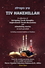 Tiv Hakehillah: First Year