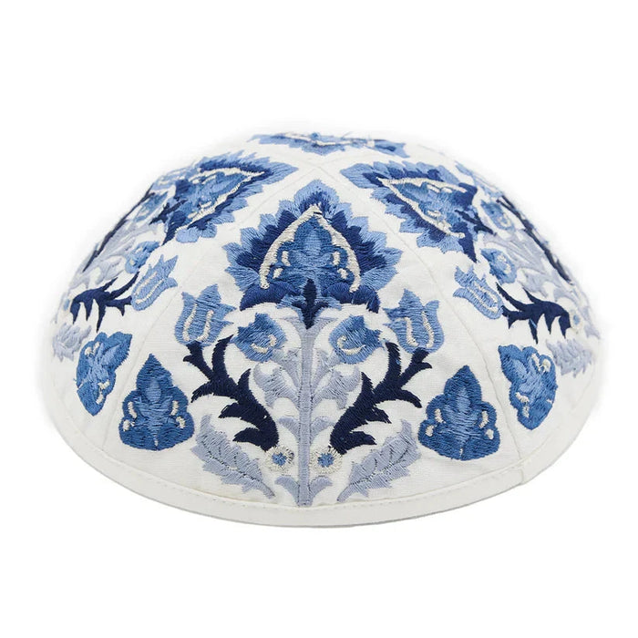 Emanuel Embroidered Kippah Antique Design (EM-YME18)
