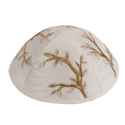 Embroidered Kippah GOLD