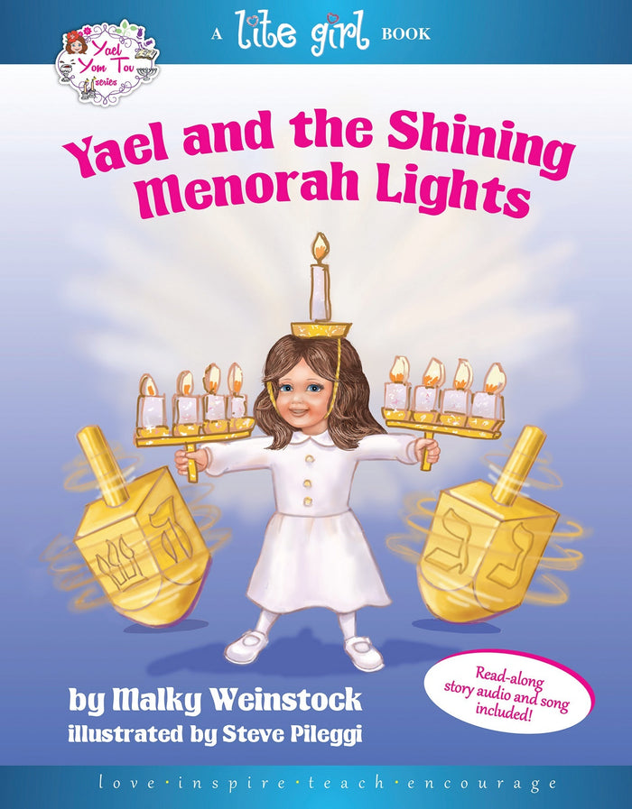 Yael and the Shining Menorah Lights — Chanukah picture story hardcover | Judaica Square Lakewood