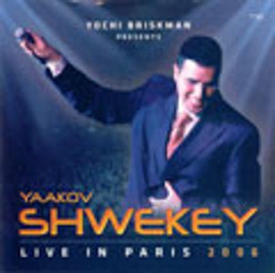 Yaakov Shwekey - Live In Paris 2006 DVD — Jewish music DVD | Judaica Square Lakewood