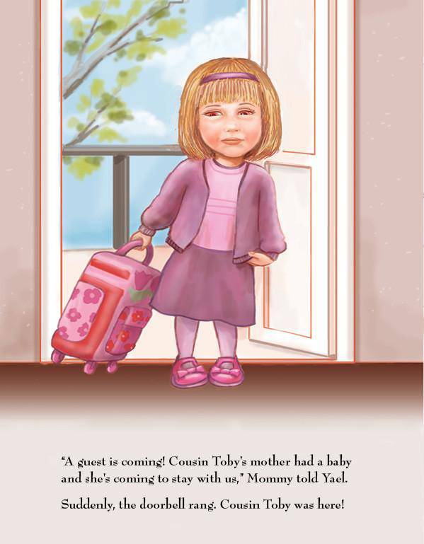 Yael Gets a Guest (#5) by Malky Weinstock — Judaica Press (image 2)