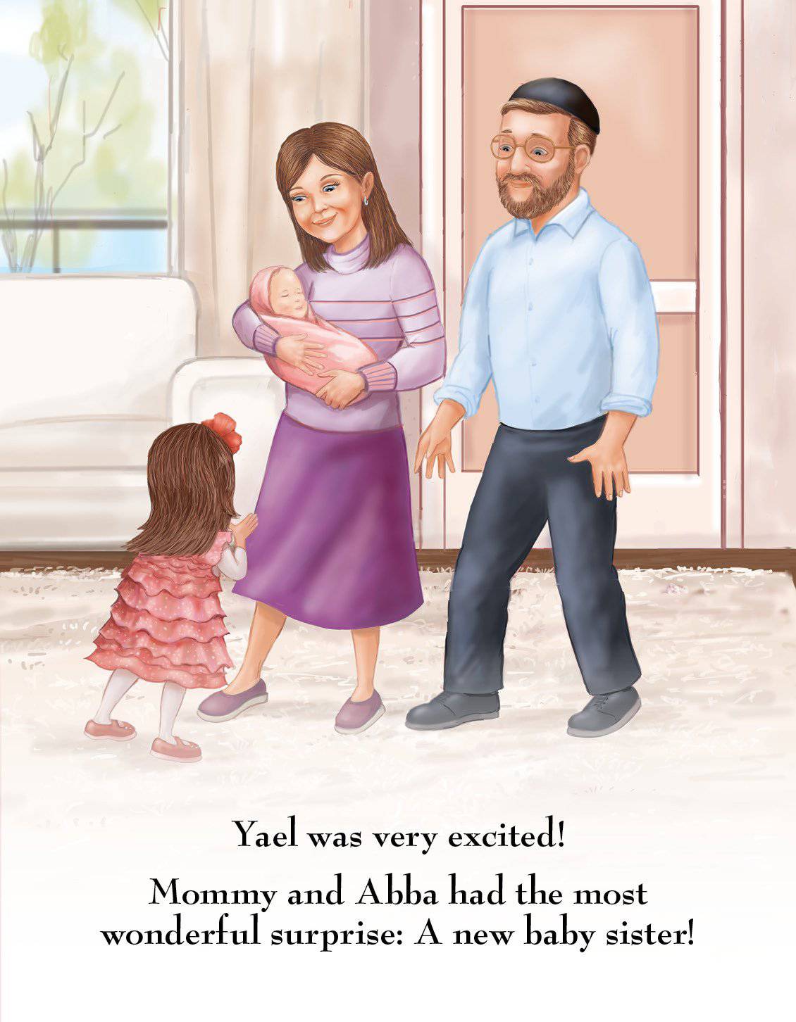 Yael and Her New Baby Sister (#6) by Malky Weinstock — Judaica Press (image 2)