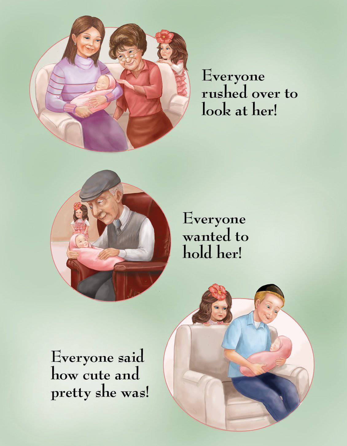 Yael and Her New Baby Sister (#6) by Malky Weinstock — Judaica Press (image 3)