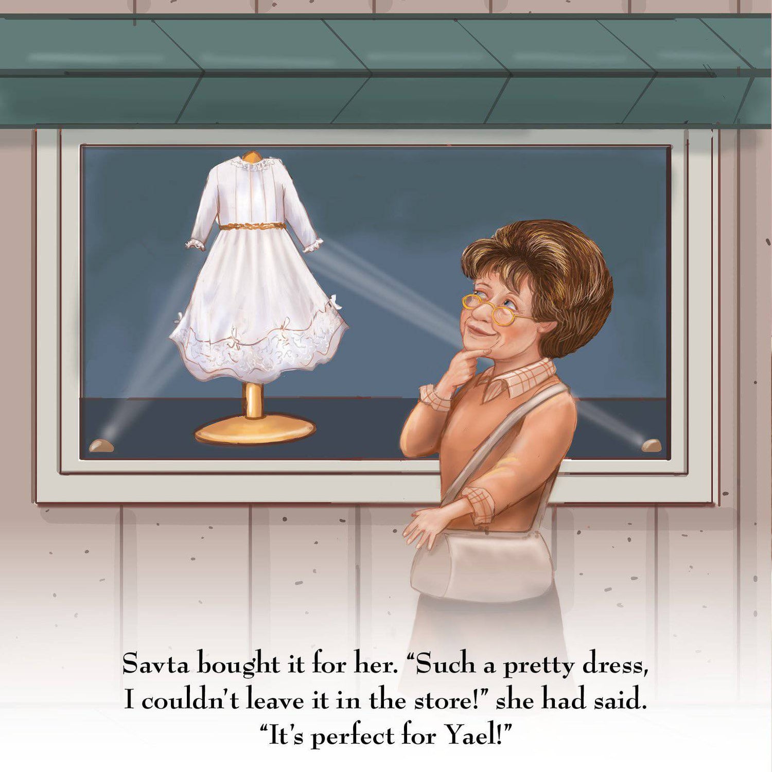Yael and Her New White Dress by Malky Weinstock — Judaica Press (image 3)