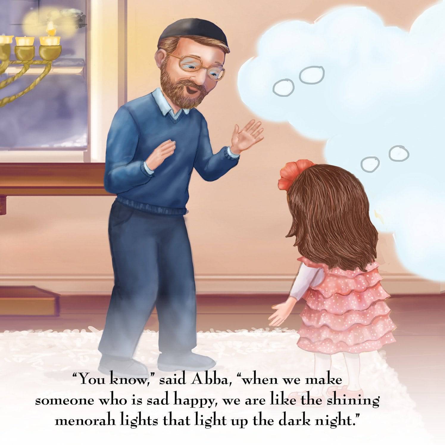 Yael and the Shining Menorah Lights by Malky Weinstock — Judaica Press (image 6)