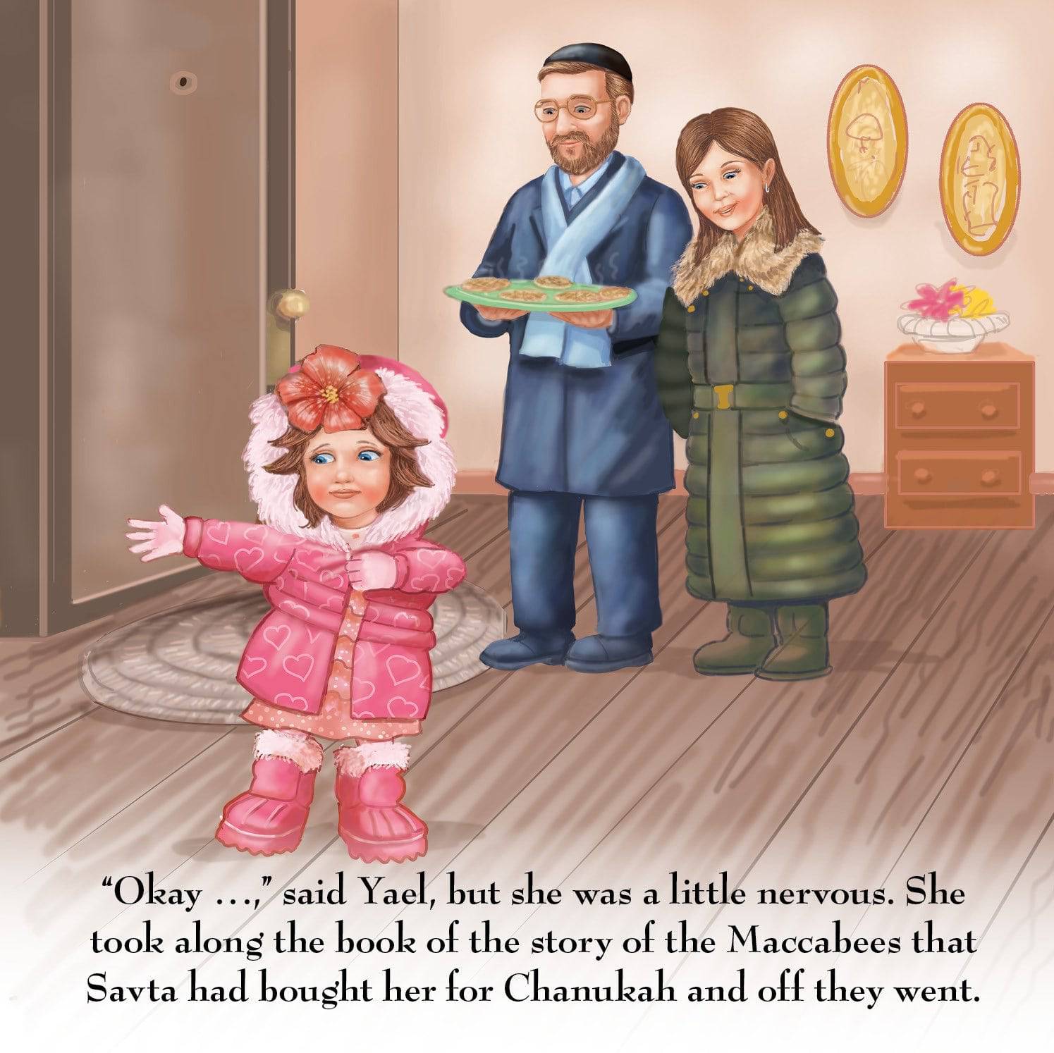 Yael and the Shining Menorah Lights by Malky Weinstock — Judaica Press (image 9)