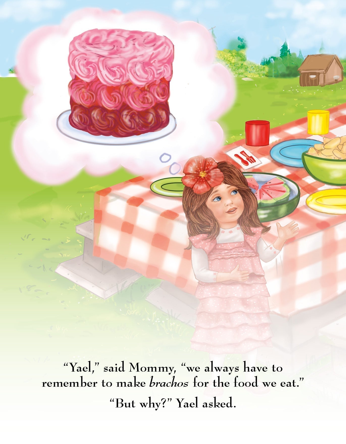 Yael and the Brachos Picnic (#14) by Malky Weinstock — Judaica Press (image 5)