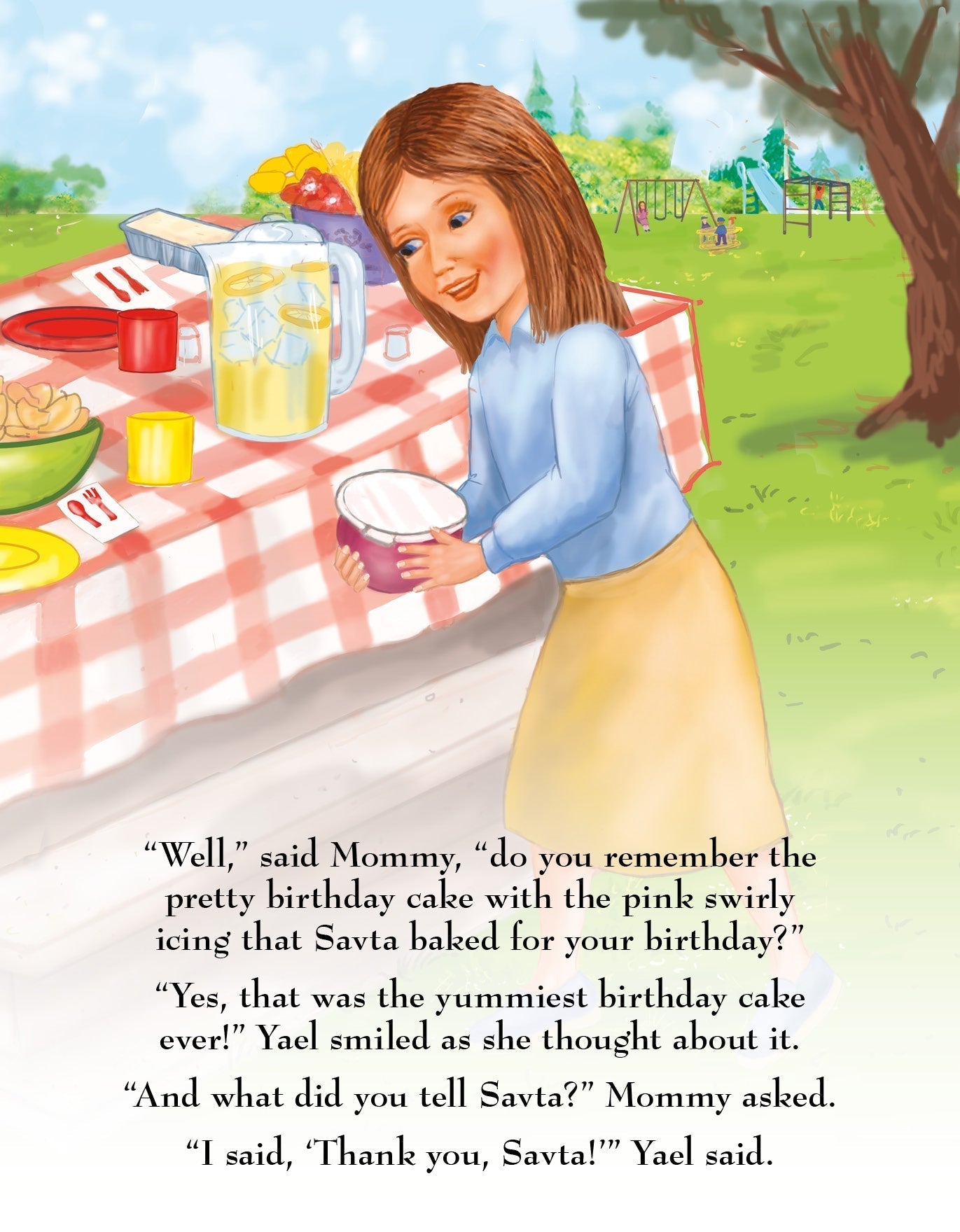 Yael and the Brachos Picnic (#14) by Malky Weinstock — Judaica Press (image 6)