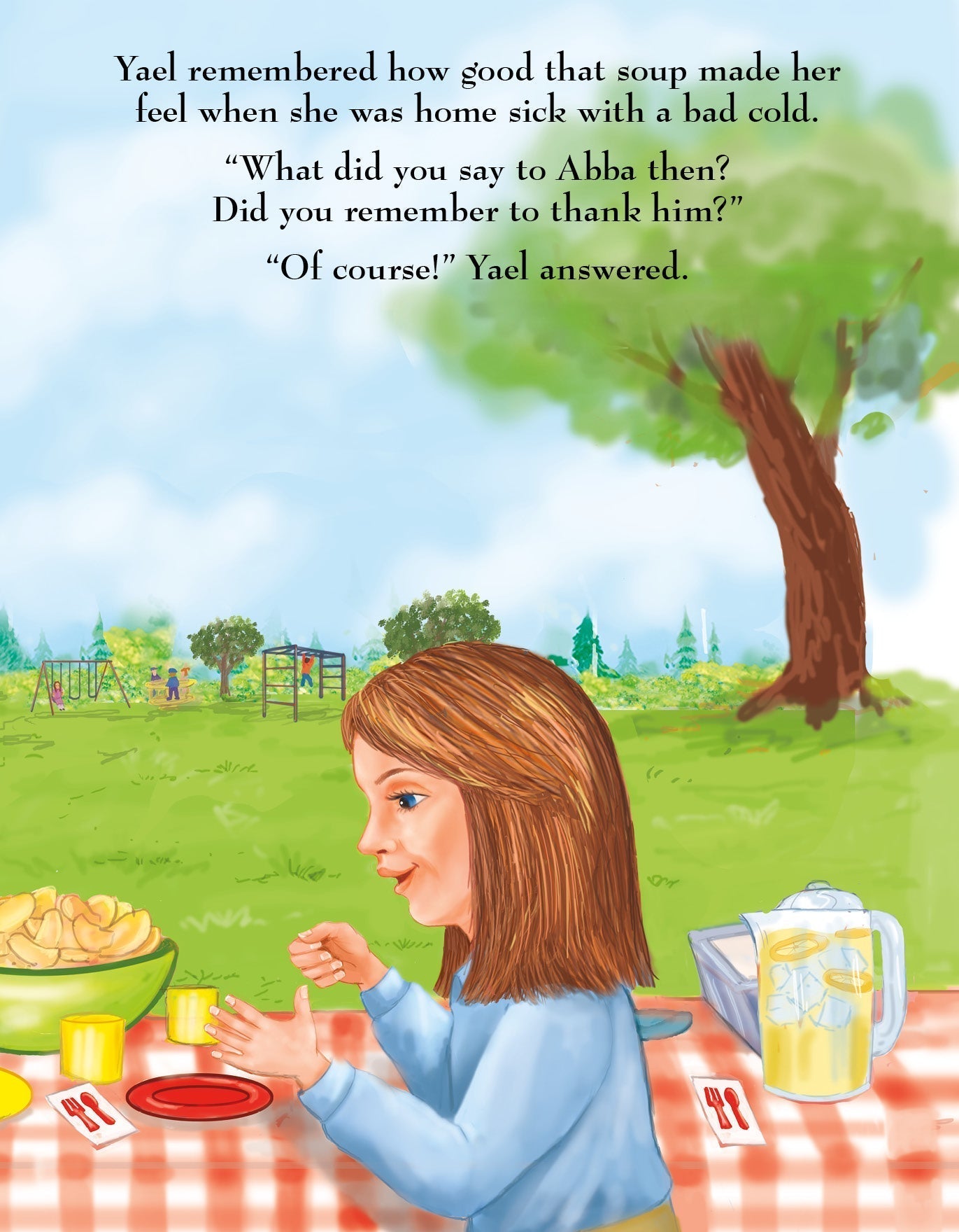 Yael and the Brachos Picnic (#14) by Malky Weinstock — Judaica Press (image 8)