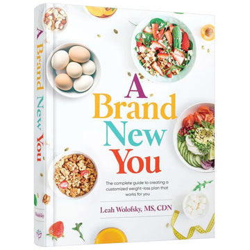 A Brand New You front cover — Leah Wolofsky, hardcover, published by Menucha Publishers