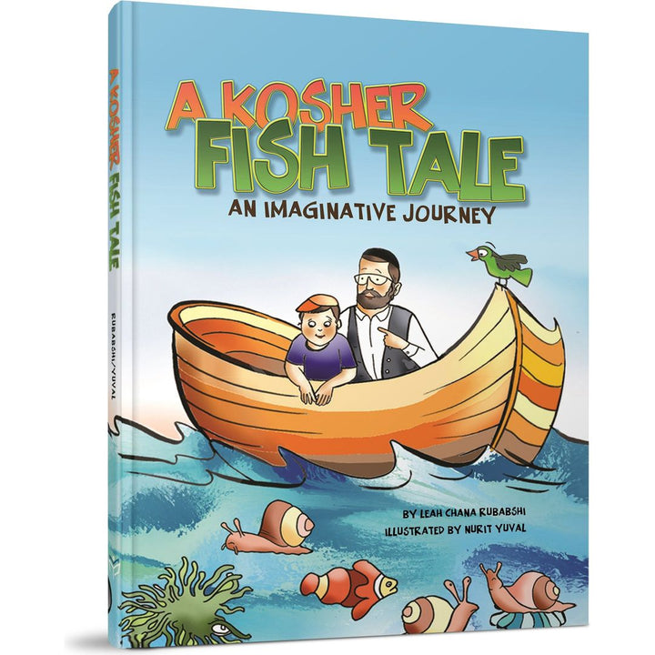 A Kosher Fish Tale front cover — Leah Rubabshi, hardcover, published by Menucha Publishers