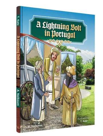 A Lightning Bolt In Portugal — English Comic Book — front cover