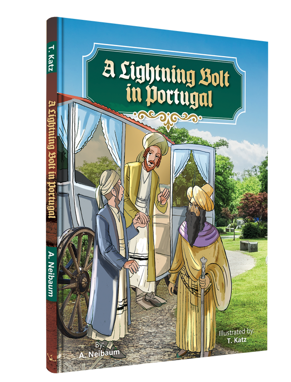 A Lightning Bolt In Portugal — English Comic Book — front cover