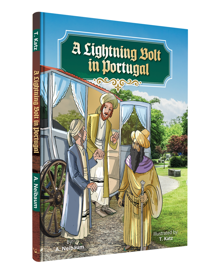 A Lightning Bolt In Portugal — English Comic Book — front cover