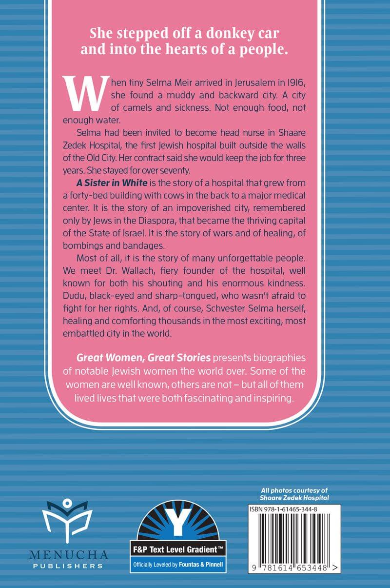 A Sister in White - NOT AVAILABLE — Menucha Publishers | Judaica Square Lakewood