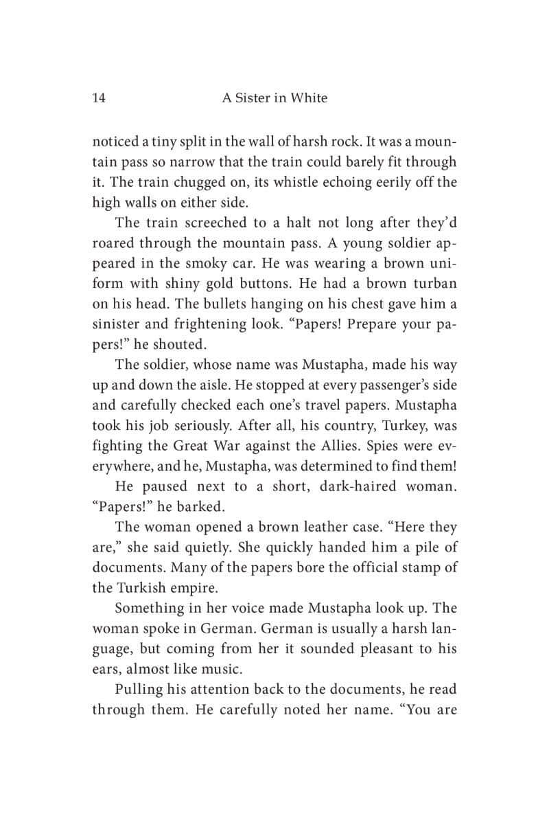 A Sister in White - NOT AVAILABLE — Menucha Publishers | Judaica Square Lakewood