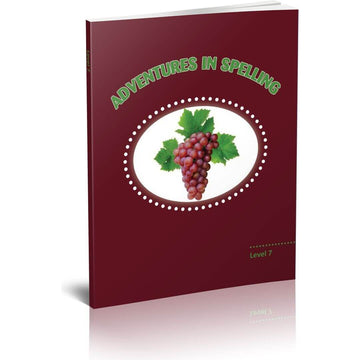 Adventures in Spelling - Level 7 front cover — published by Menucha Publishers