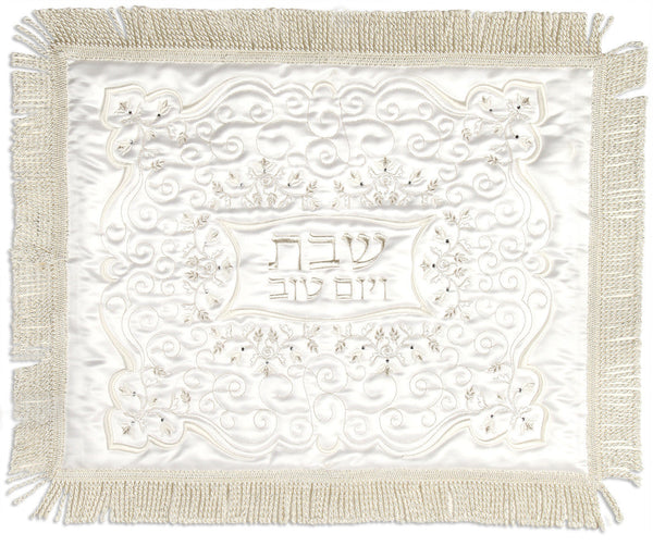 Challah Cover Satin / White Sapphire (111920)