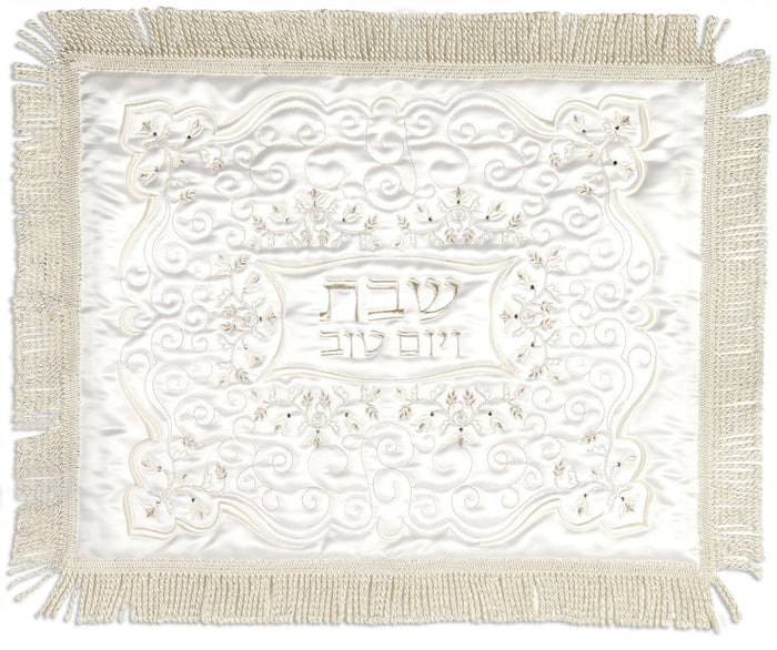 Challah Cover Satin / White Sapphire (111920)
