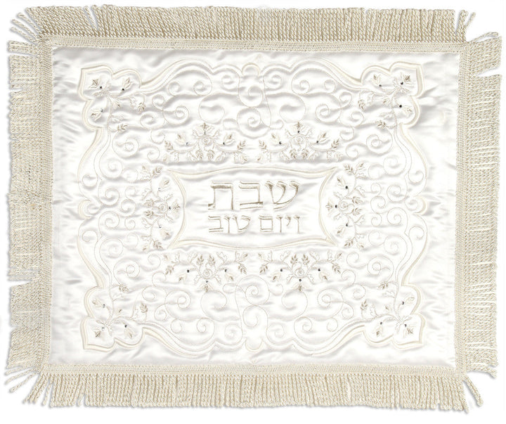Challah Cover Satin / White Sapphire (111920)