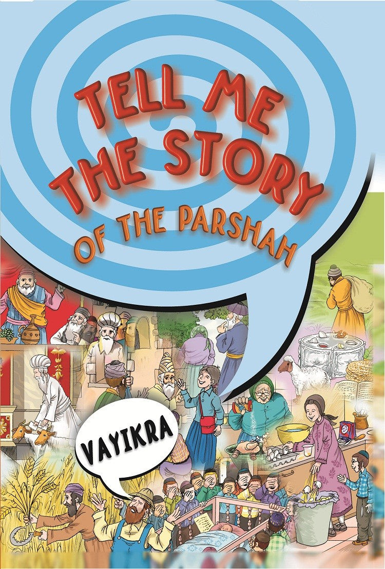Tell Me The Story Of The Parasha Vayikra  H/C Plastic Coated Pages English (BKC-TMTSVPL)