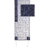 Tallit Organza - Full Embroidery Blue (EM-TRZ1B)