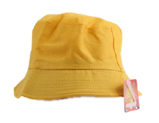 Yellow Cloth Hat for Children — Kippah (A&M Judaica)