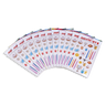 8 sheets of Chanukah Stickers 6x9.5" — Sticker Set