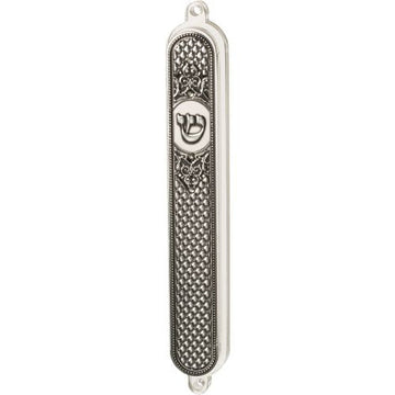 Acrylic Mezuzah With Silver Plaque 20 cm — Mezuzah Case