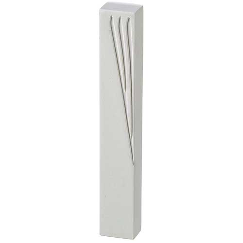 Concrete polymer 20 cm, Stone - Like, White Color — front | Judaica Square Lakewood