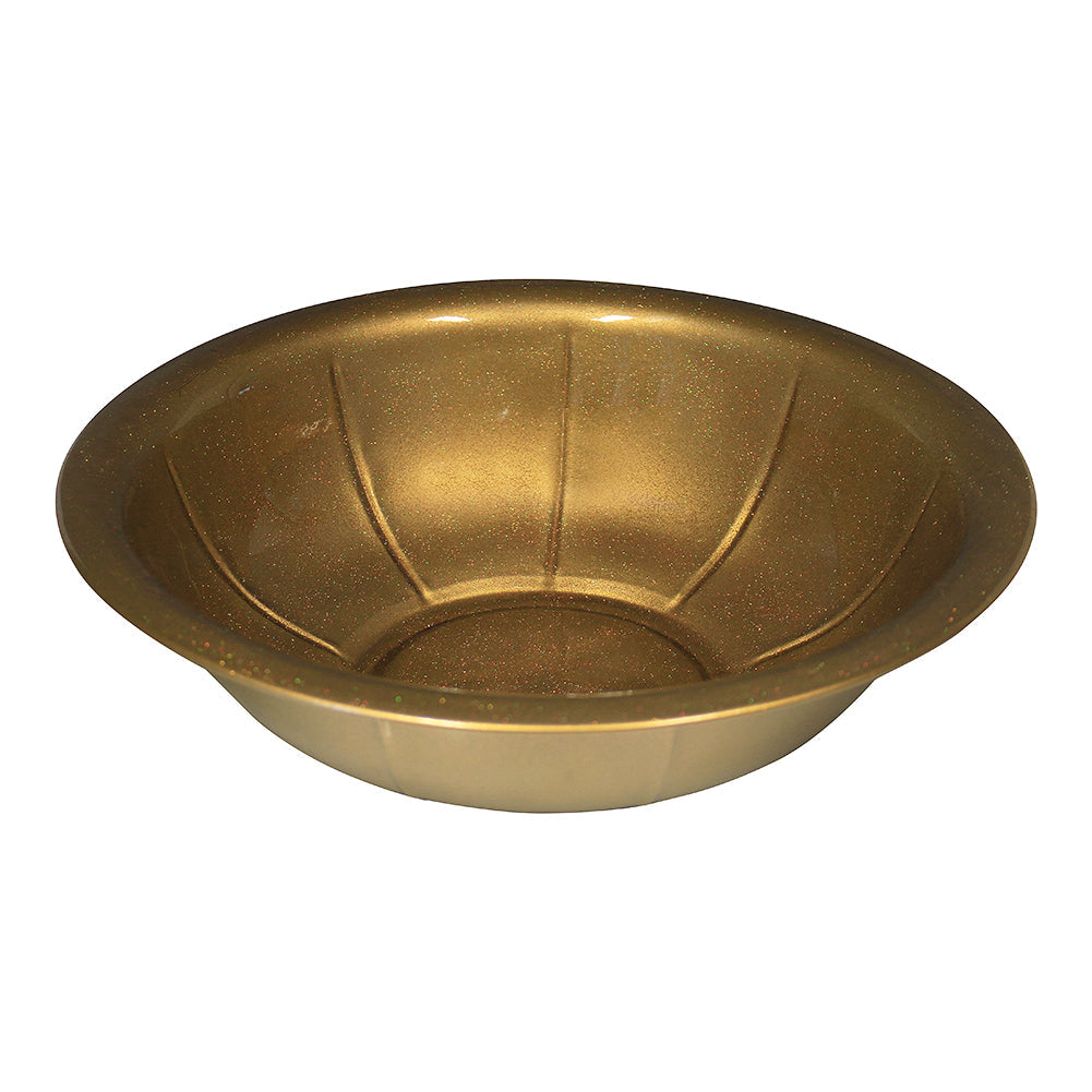Washing Bowl Gold Glitter — front | Judaica Square Lakewood
