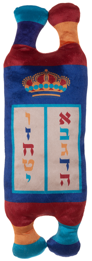 Soft Velvet Kids Torah 20" — front | Judaica Square Lakewood