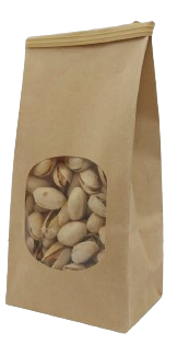 Craft Bag with Transparent Window - 6 Pcs — front | Judaica Square Lakewood