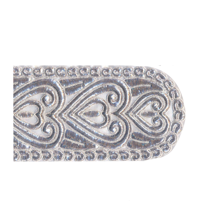 Atarah Traditional Gefluchten Style Hearts #715 - 5.5" wide