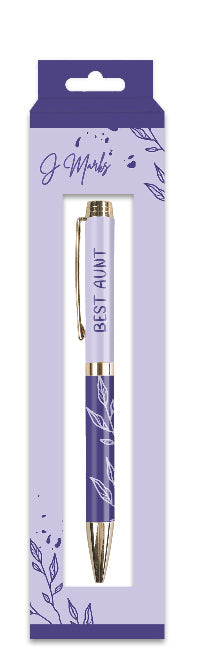 J Marks Best Aunt Pen — Gift Pen by J Marks | Judaica Square Lakewood