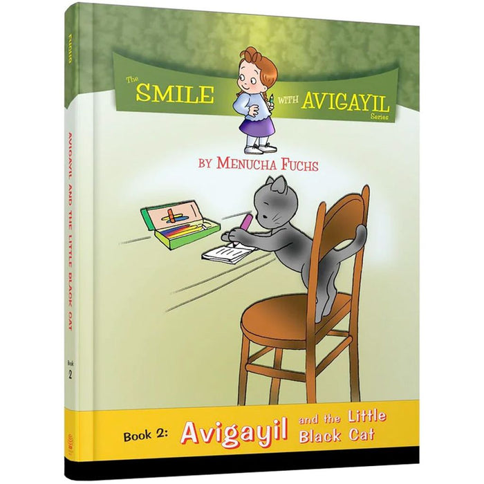 Avigayil and the Little Black Cat — Menucha Fuchs hardcover | Judaica Square Lakewood