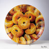 Rite Lite Round Glass Bagel Plate