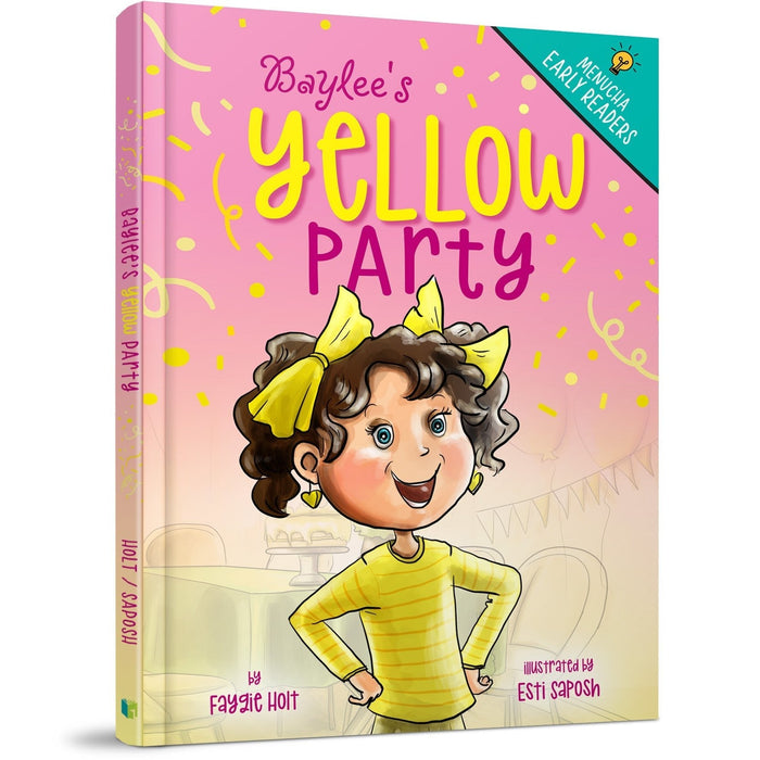 Baylee's Yellow Party — Faygie Holt hardcover | Judaica Square Lakewood