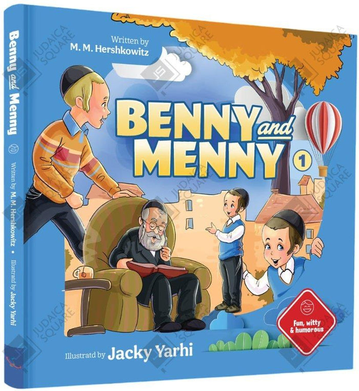 Benny and Menny, Volume 1 — English book front cover