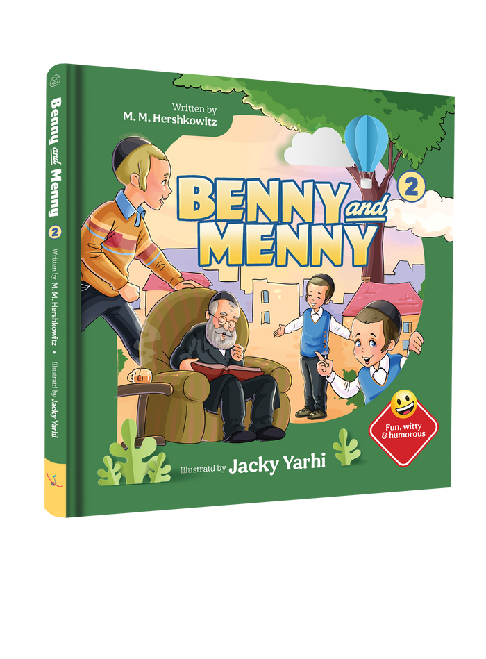 Benny Menny 2 - Comic Book — English book front cover