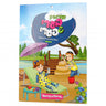 Berry & Perry Summer Coloring & Activity Book — Yiddish — front cover